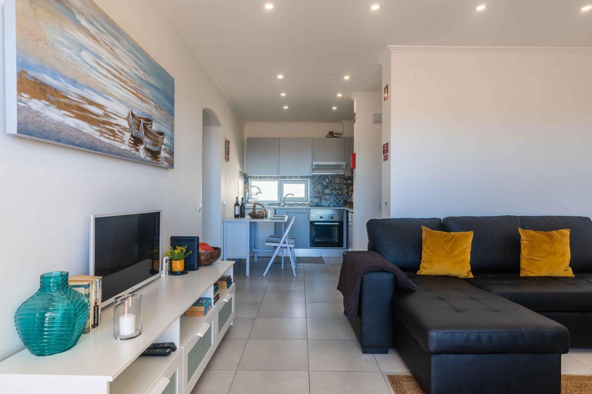 White T1 - Ocean View Apartment Албуфейра Екстериор снимка